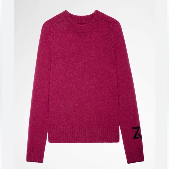 Zadig & Voltaire Sweaters - Zadig & Voltaire Lili RC Cashmere Sweater, XS